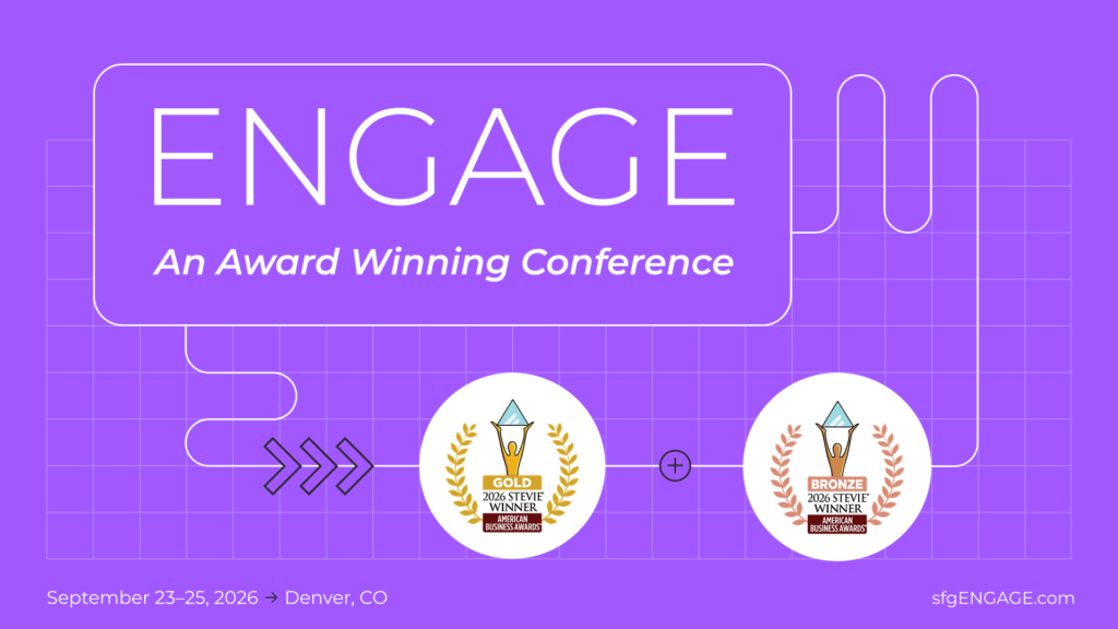 Engage | SFG Event wins national awards